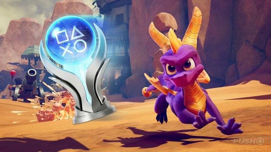 **Headline:** Earning the Platinum Trophy in Spyro the Dragon (Reignited Trilogy)