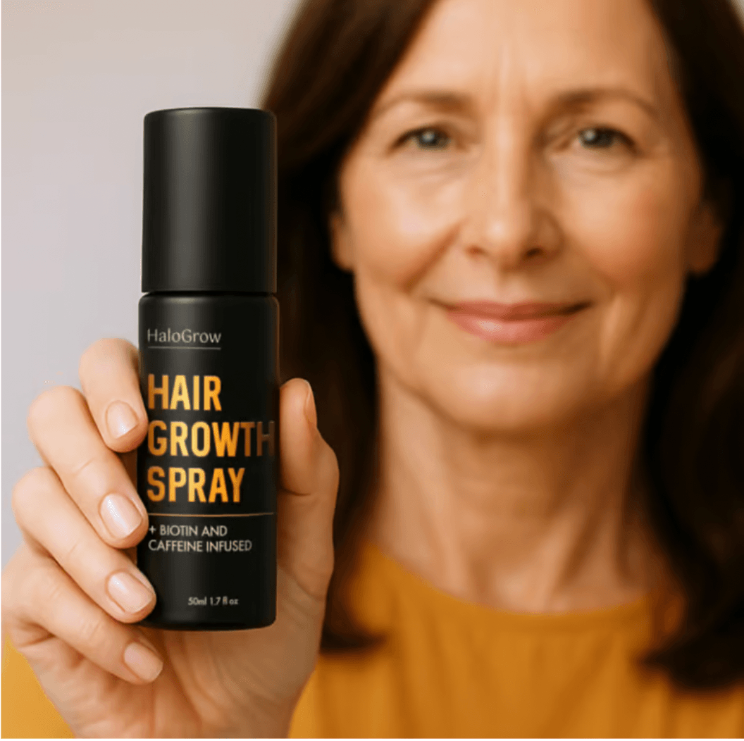**New HaloGrow Hair Spray Introduced to Promote Hair Density and Strength**