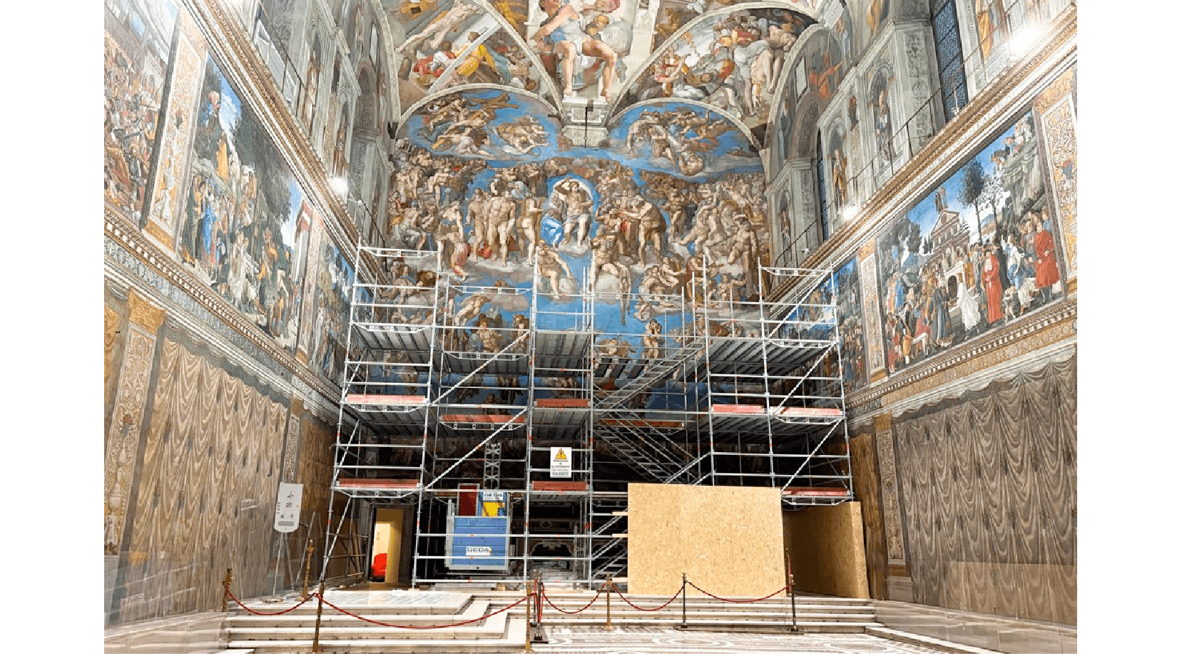 **Vatican Initiates Cleaning of Michelangelo’s Last Judgment in Sistine Chapel**