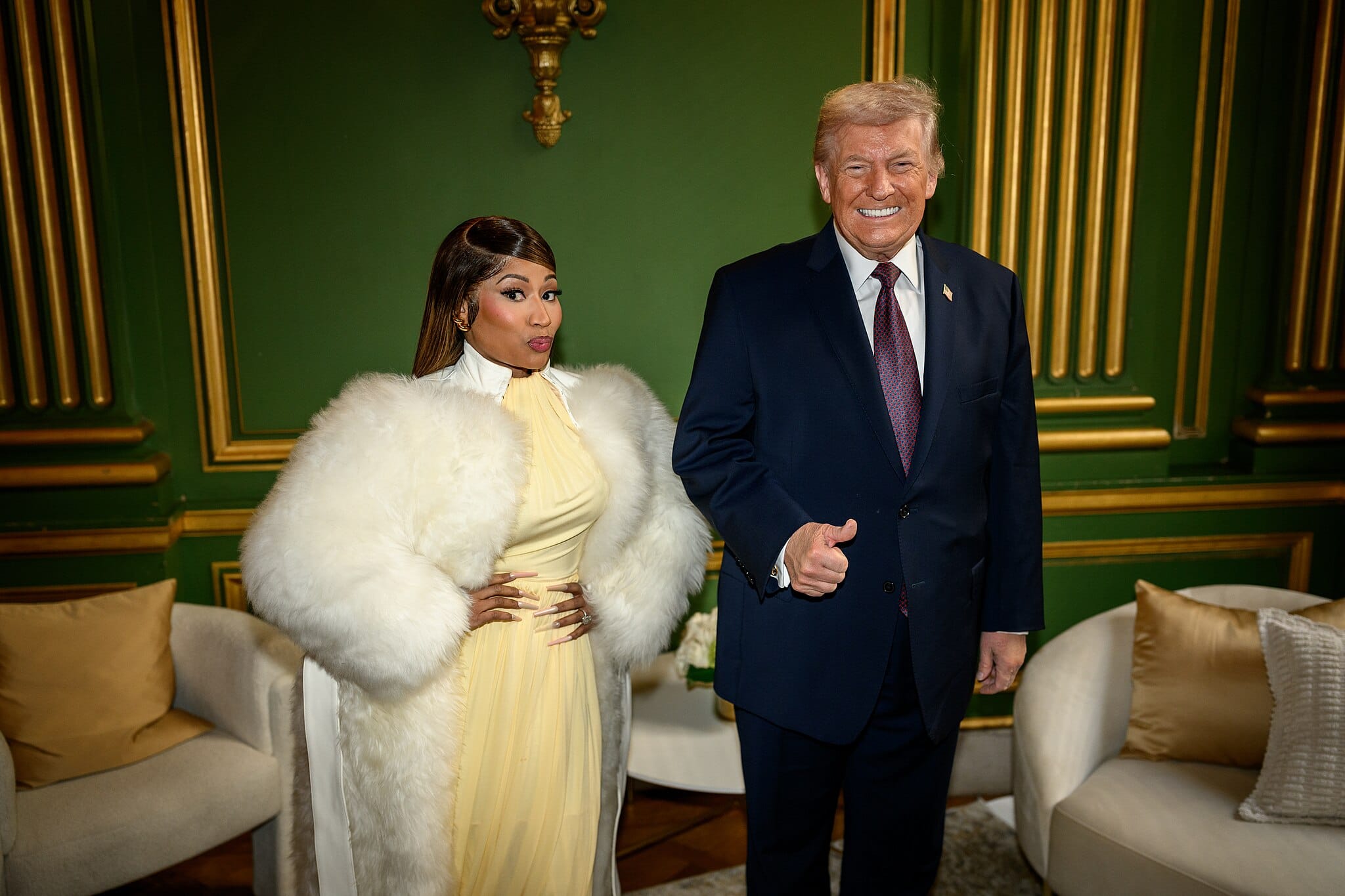 **Headline:** New Epstein Documents Claim Donald Trump Made Disparaging Remarks About Black Girls Amid Nicki Minaj Support