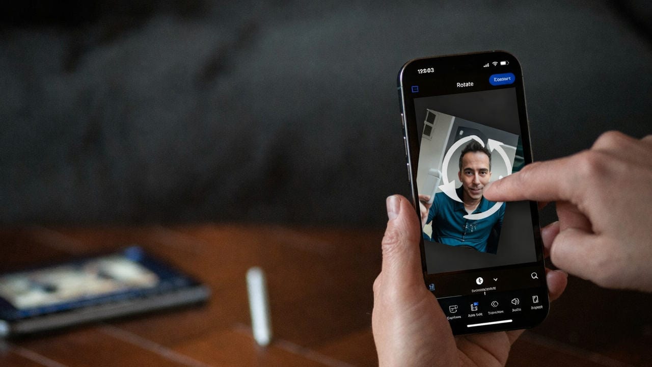 **How to Rotate Videos on an iPhone**