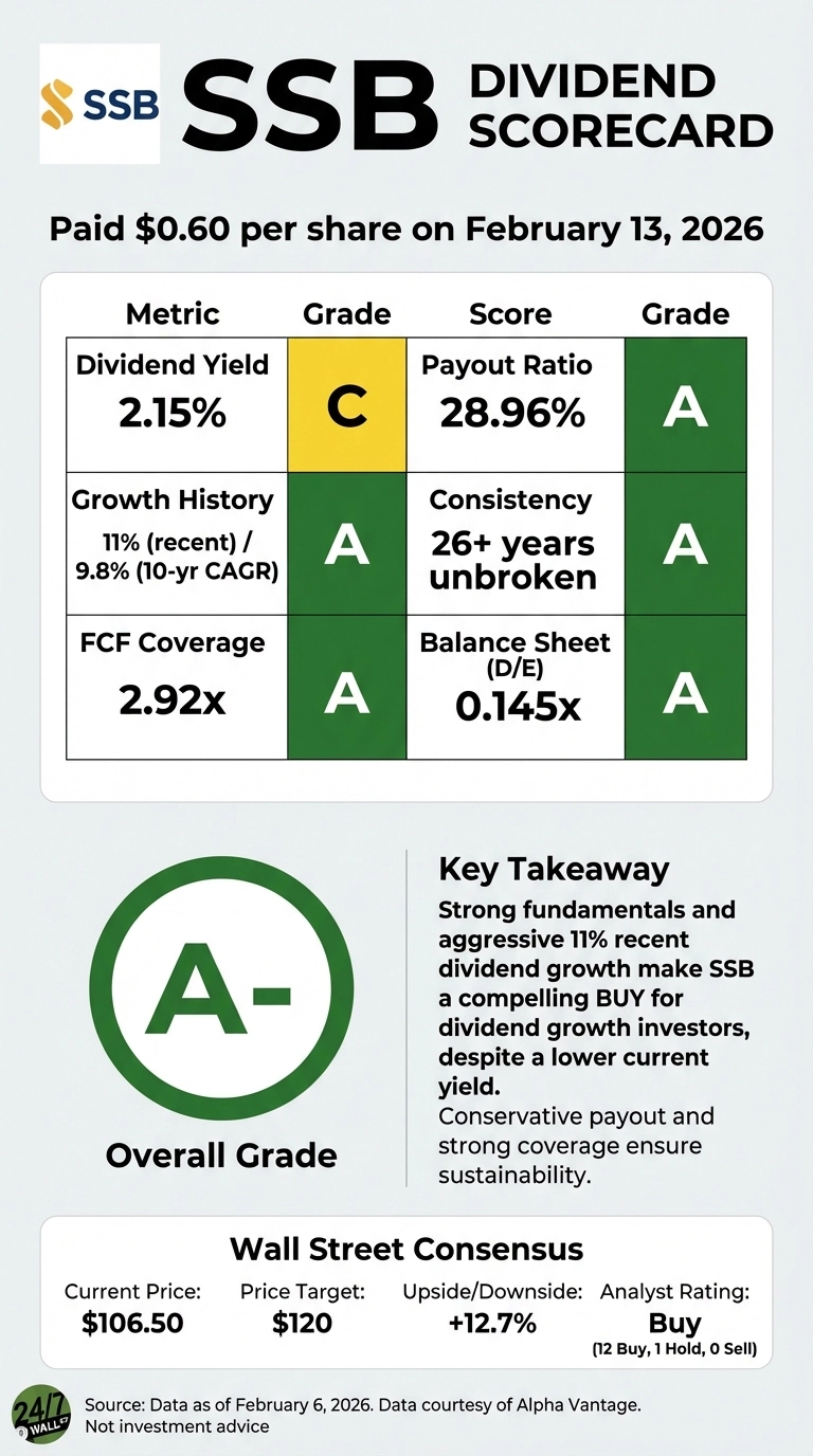 **SouthState Corporation Declares Quarterly Dividend of $0.60 Per Share**