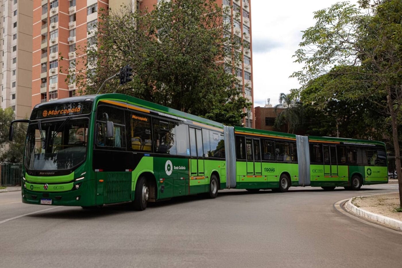 **Goiânia Introduces 21 New Electric Buses to Public Transport Fleet**