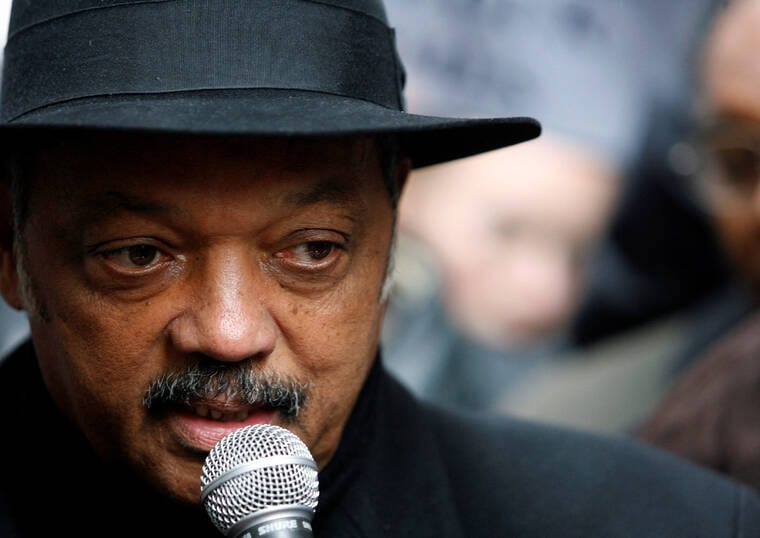 Portrait of Jesse Jackson, influential civil rights leader and social justice advocate